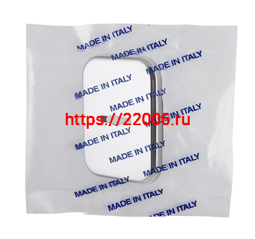 Декоративная Armadillo (Армадилло) Квадратная накладка на сувальдный замок PS-DEC SQ (ATC Protector 1) CP-8 Хром фото 2