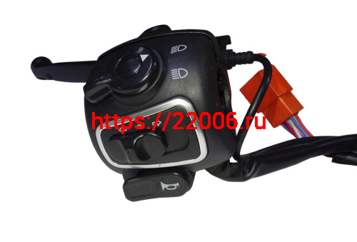 Переключатель электро скутер М6, левый (L1060150385) фото 2 Переключатель электро скутер М6, левый (L1060150385) фото 2