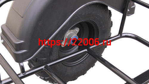 Прицеп для мотовездехода  (ИТМ) колеса 10", ПОД ФАРКОП, без корыта, корыто отдельно код.38490(НАБОР) фото 4