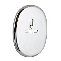 Накладка Fuaro (Фуаро) на сувальдный замок ESC.S-lift.ECO/OV.476 (ESC 476 eco) с шторкой CP хром