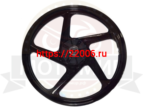 Обод 18" задний литой 1,85-18  YBR125 колодки 130мм фото 2