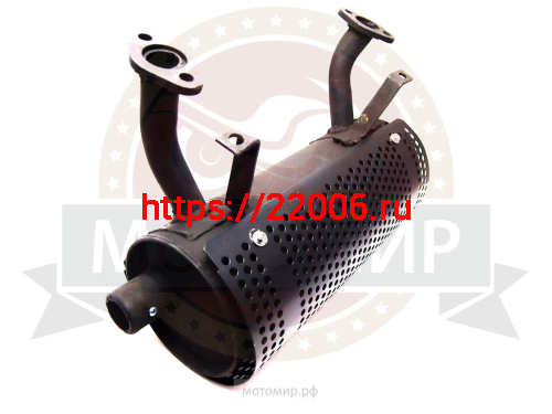 Глушитель LIFAN 2V77F (18100) Глушитель LIFAN 2V77F (18100)