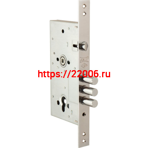 Корпус Kale kilit (Кале килит) врезного цилиндрового замка с защёлкой 252/R w/b (тех. комплектация)