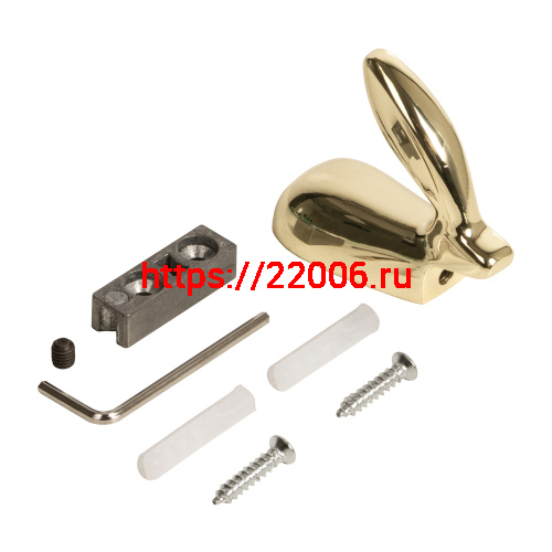 Крючок Ajax (Аякс) настенный MB-LM/K-001 GP золото фото 4