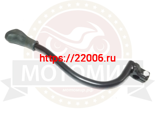 Кикстартер Муравей ручной (с резиновой ручкой) МотоМир Кикстартер Муравей ручной (с резиновой ручкой) МотоМир