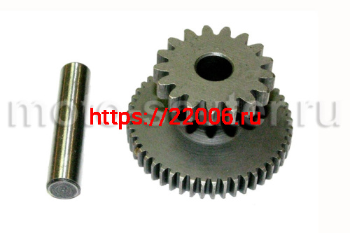 Шестерня бендикса стартера промежуточная 152QMI, 157QMJ 125/150сс Шестерня бендикса стартера промежуточная 152QMI, 157QMJ 125/150сс