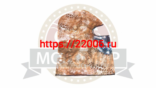 Подшлемник-балаклава (открыта только область для глаз, камуф. "осень" цвета 890037) с имит.черепа фото 3 Подшлемник-балаклава (открыта только область для глаз, камуф. "осень" цвета 890037) с имит.черепа фото 3