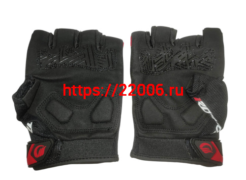 Перчатки PRO-BIKER MCS-57B без пальцев (чёрно-красные), р-р XL фото 2 Перчатки PRO-BIKER MCS-57B без пальцев (чёрно-красные), р-р XL фото 2