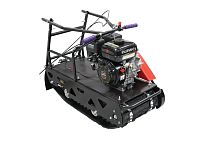 Мотобуксировщик  7 л.с. Сибирь-мини-Ф (2 тел.) дв.Lifan с понижающим редуктором и авт. сцеплением,ФАРА