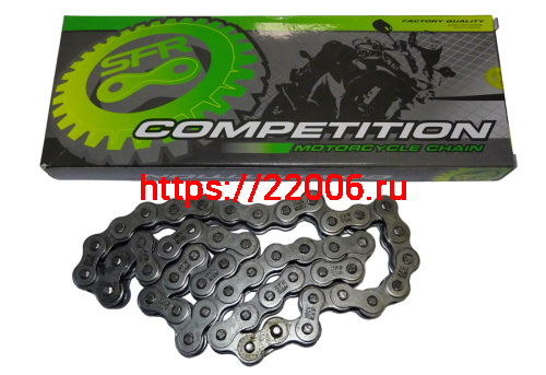 Цепь SFR (530H) SFR -104 зв. приводная усиленная TTR250a,TTR250Sa Цепь SFR (530H) SFR -104 зв. приводная усиленная TTR250a,TTR250Sa