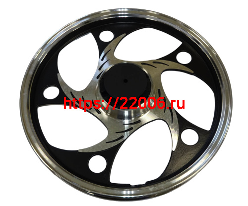 Обод 17" задний литой, барабан. тормоз 1,6-17  Альфа, Дельта, Zodiak  "КОГОТЬ ТИГРА" (610-2) Тип 2 фото 3
