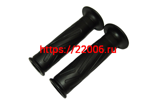 Ручка руля правая (газа) YBR125 в сборе (с резинкой) + руля левая (резинка) фото 2